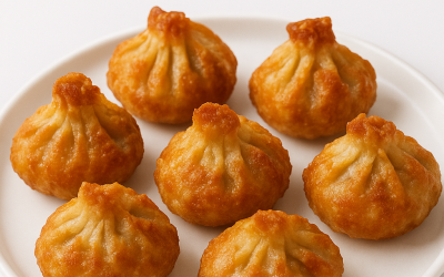 Madhu Savara’s Crispy Rice Paper Dumplings – Spicy Paneer Delight