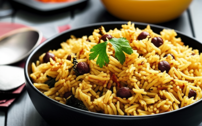 Madhusavara’s Powerhouse: High-Protein Millet & Kala Chana Biryani