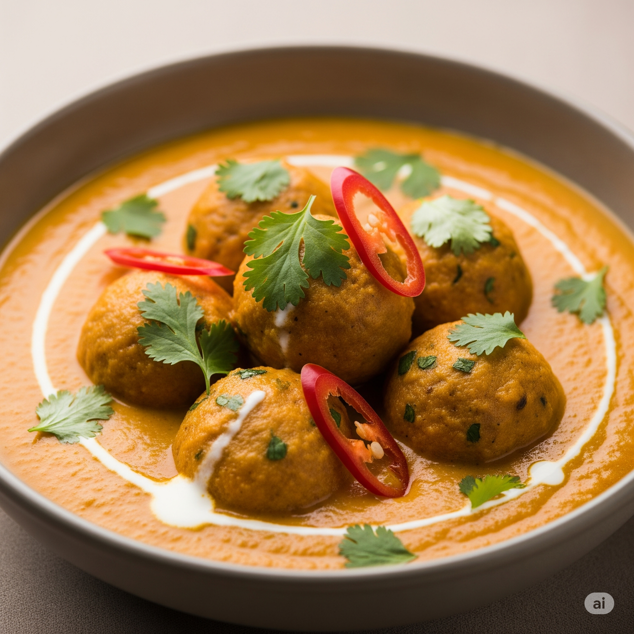 Authentic Rajasthani Gatte ki Sabzi.