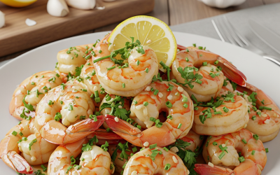 Madhu Savara’s Coastal Garlic Lemon Shrimp Recipe