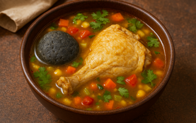 Mexican Chicken Stone Soup by Madhu Savara – A Hearty Folklore in Every Sip