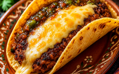 Home 1 Indian-Style Smash Taco Recipe – Crispy, Cheesy & Packed with Flavour