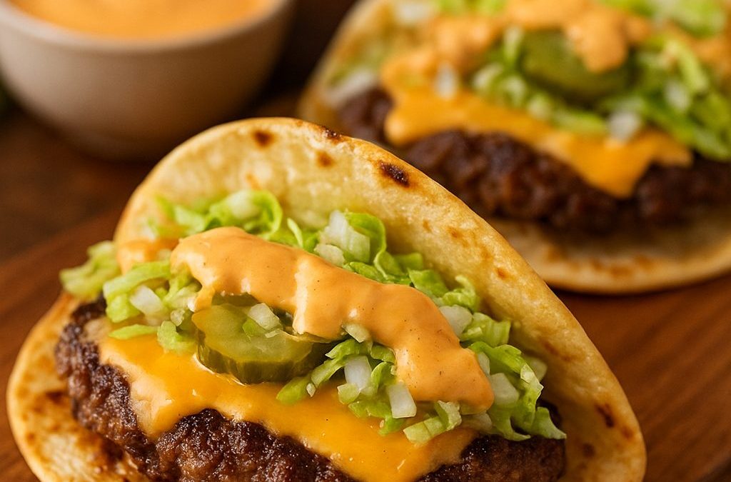 Smash Burger Tacos – The Viral American Fusion Recipe by Madhu Savara
