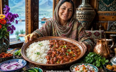 Kashmiri Rajma Chawal Recipe | Authentic North Indian Comfort Food with Traditional Kashmiri Flavours