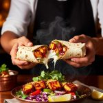 Crispy Chilli Paneer Tikka Wraps | High protein Indian fusion wraps