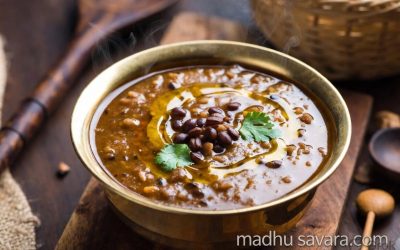 Teliya Maah Kangri Dham Recipe | Authentic Himachali Telia Maah Black Gram Dal – Madhu Savara