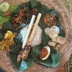 Authentic Indonesian Nasi Campur Recipe with Chicken Satay