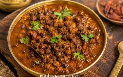 Kale Chaney Ka Khatta – Authentic Kangra Dham Recipe | Tangy Black Chickpea Delight