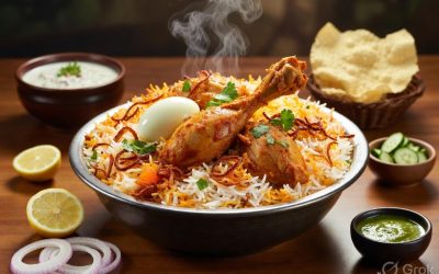 Bombay Biryani Recipe | Authentic Mumbai Style Bombay Chicken Biryani