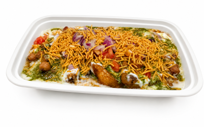 Aloo Tikki Chaat Recipe | Homemade Street Style Aloo Tikki Chaat