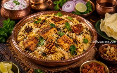 Authentic Fish Biryani Recipe: Kerala Malabar-Style Fish Dum Biryani