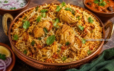Ambur Chicken Biryani Recipe | Authentic Ambur Biryani | Traditional Tamil Nadu Ambur Dum Chicken Biryani