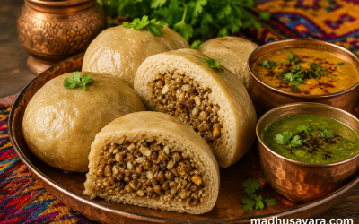 Authentic Himachali Siddu Recipe | Traditional Pahadi Steamed Bun with Walnut & Poppy Seed Filling