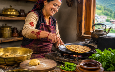 Home 1 Beduan Roti Recipe | Authentic Himachali Arbi Stuffed Flatbread | Madhu Savara