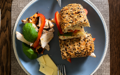 Home 2 Grilled Chicken Cheddar Basil Seeded Ciabatta Recipe | Seeded Ciabatta Sandwich