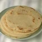 Almond roti made with almond flour, a soft homemade gluten-free Indian roti